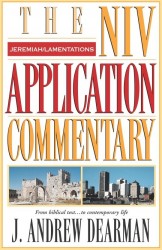 NIV Application Commentary Jeremiah, Lamentations