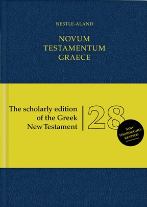 NA28 with Critical Apparatus, Mounce Parsings, and Concise Dictionary
