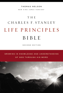 Charles Stanley<br> Life Principles<br> Bible (NKJV)